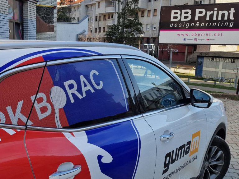 Brendirano vozilo - Automobil - RK Borac