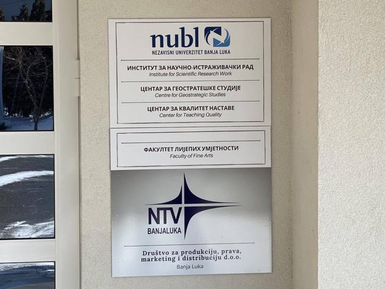 NATPIS TABLA - ALUBOND ŠTAMPA